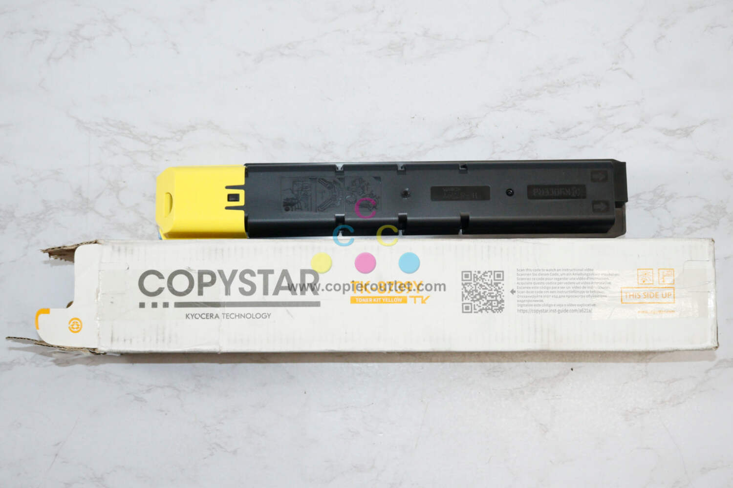 New Open OEM Kyocera Copystar CS 7052ci, 8052ci, 7353ci, 8353ci Yellow Toner TK-