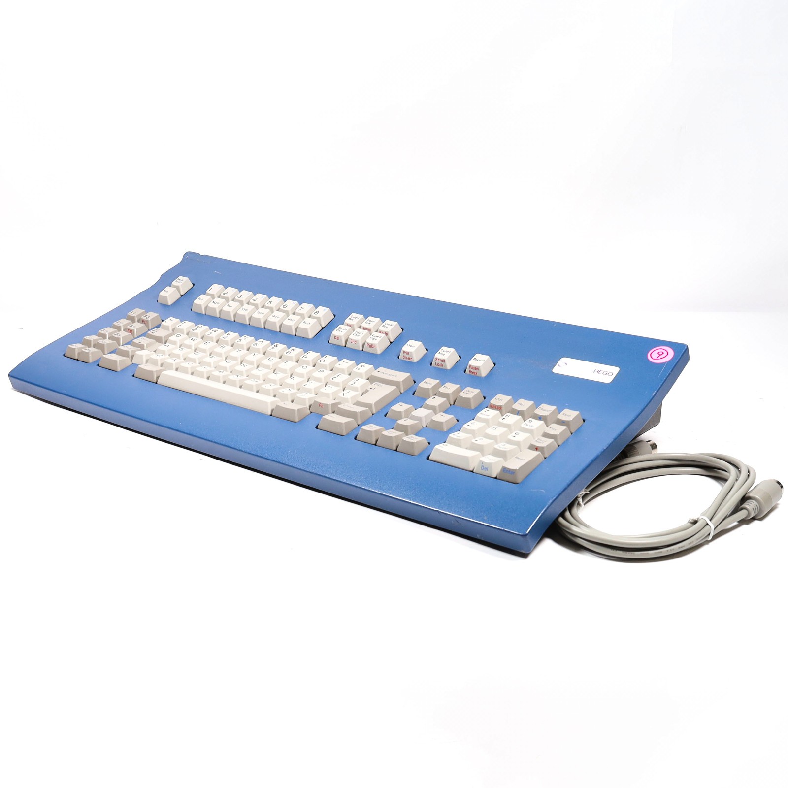 TESTED Vintage Chyron Duet Mechanical Keyboard & CABLE *READ* #9