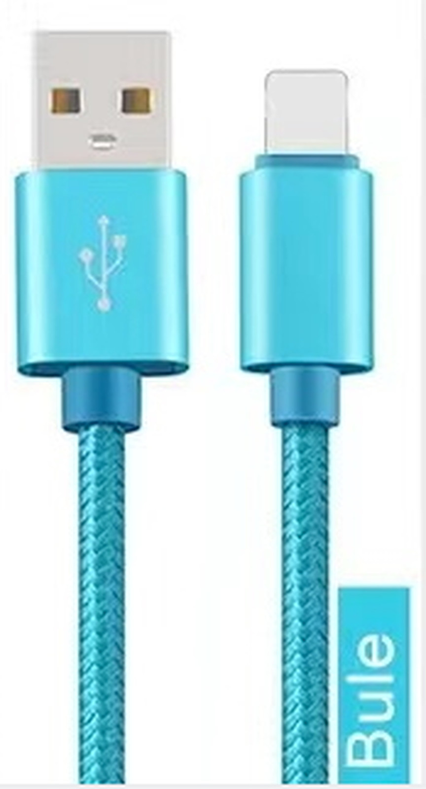 1/3Pack 10Ft USB Fast Charging Cable Braided For iPhone 11 12 8 7 6 Charger Cord