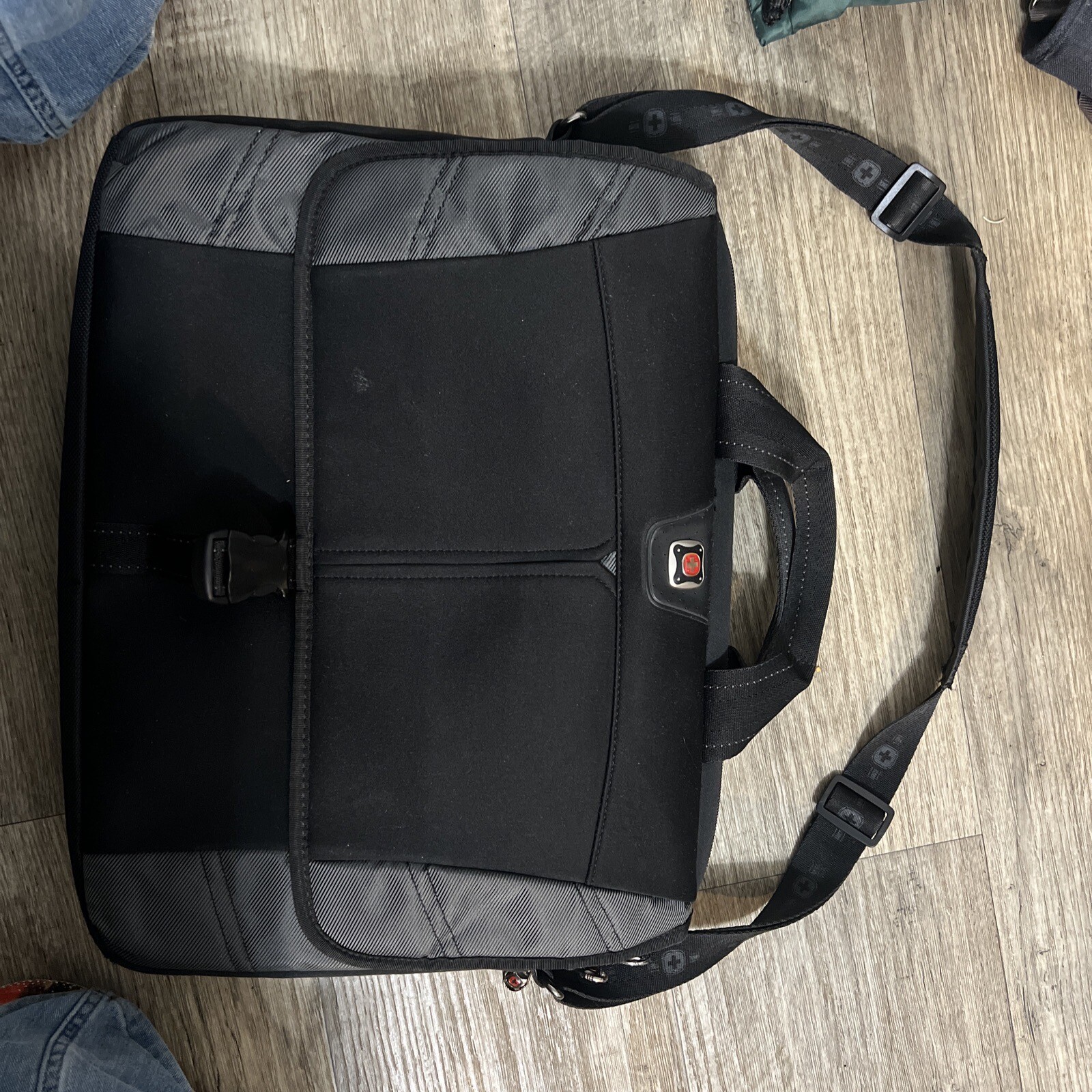Wenger Swiss Army Mainframe 16’’ Laptop Briefcase, Black