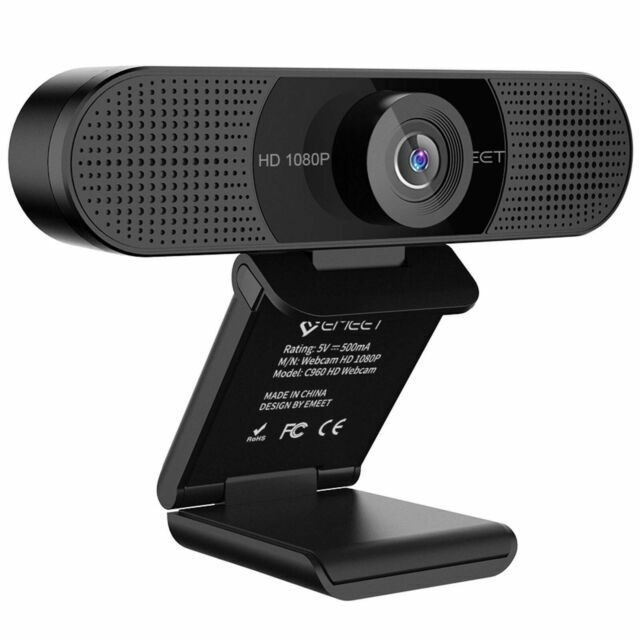 New in Box EMEET SmartCam C960 USB HD Webcam 1080P Camera NEW