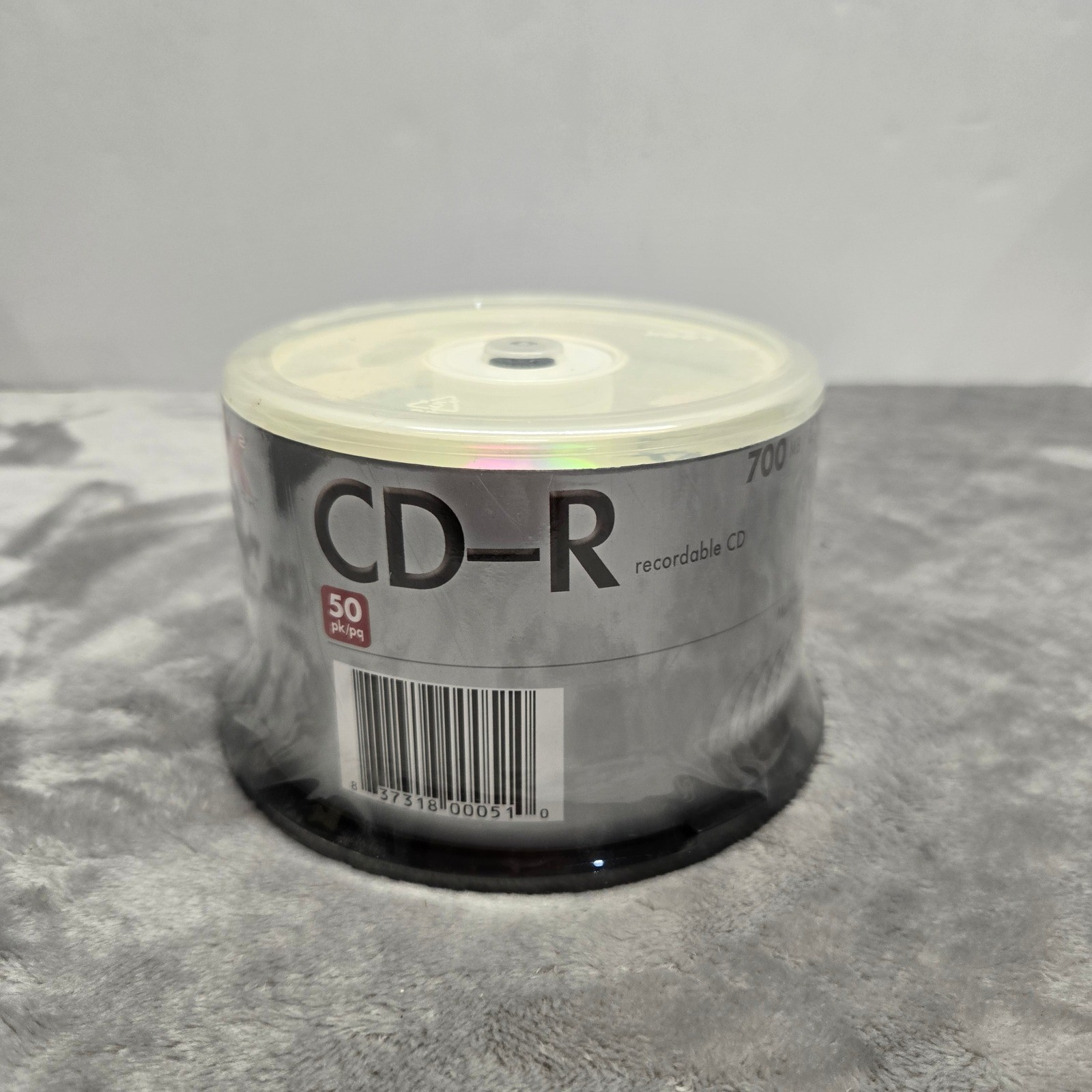 Nexxtech CD-R 50 Pack Spindle 700MB 80 Min 52x Recordable Blank Media Discs