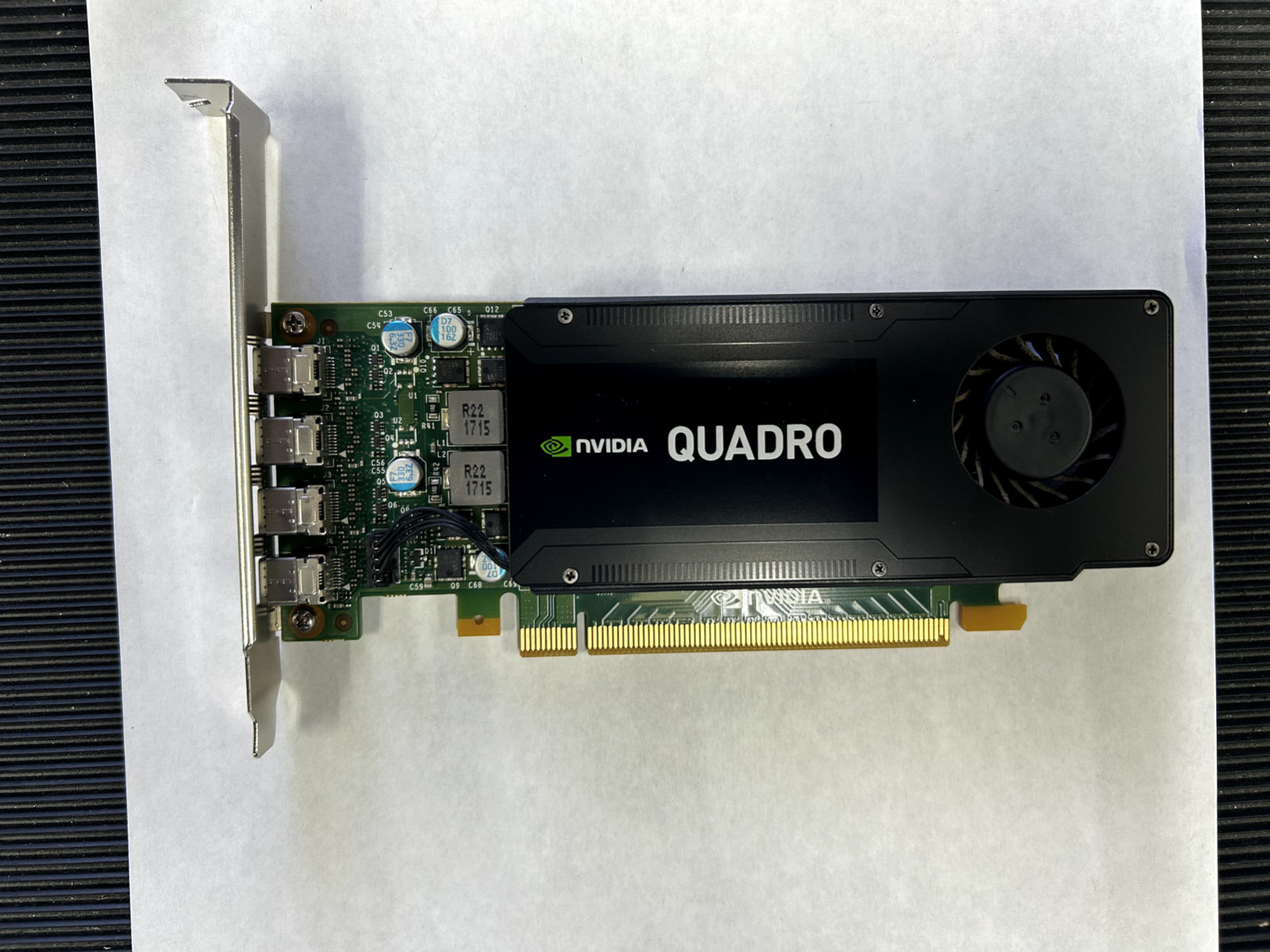 NVIDIA Quadro K1200 4GB GDDR5 PCIe Graphics Card 4x Mini DP Full Heigh 699-5G200