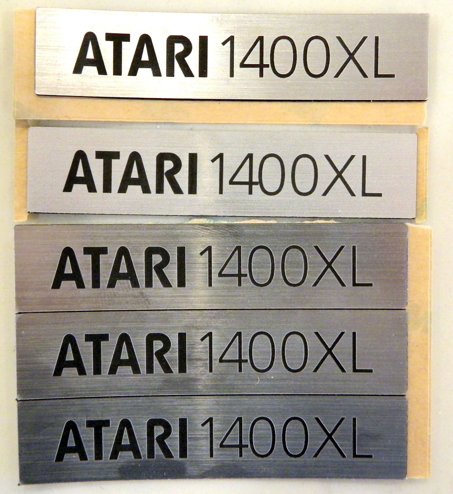 ATARI 1400XL Case Badge 400/800/1200XL/1450XLD/1088XL/1250XL/130XE/65XE/XEGS