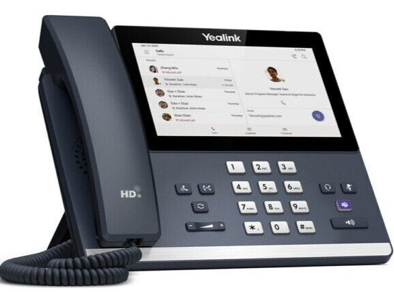 Yealink MP56-TEAMS Edition Desk IP Phone 7" Touch Screen, PoE - 