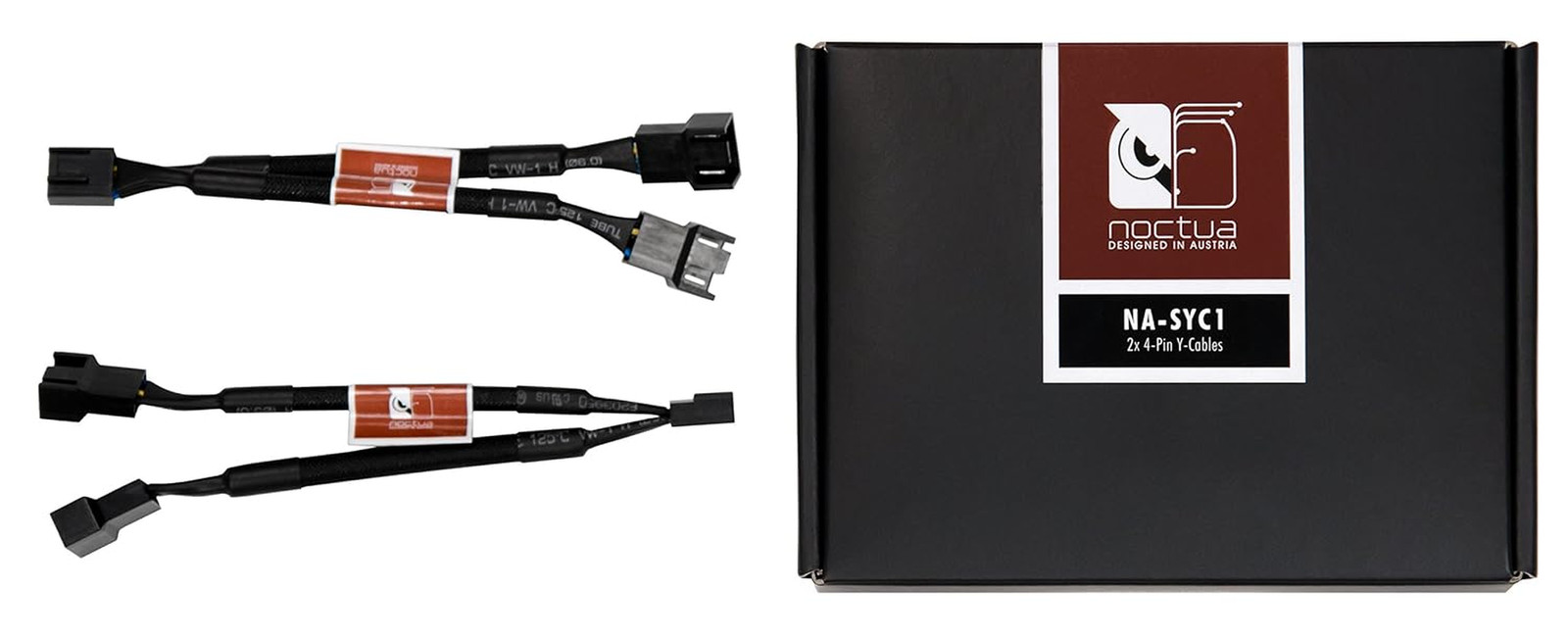 Noctua NA-SYC1, 2-Way PC Fan Splitter 2-Pack