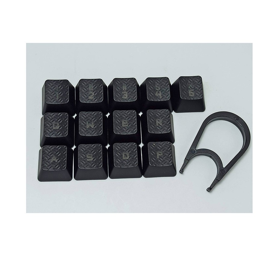 Anti-Slip 13-Key Textured Keycaps Set for Logitech G413 G910 G810 G310 G613 K840