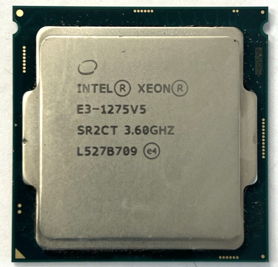 Intel Xeon E3-1275 V5 3.60GHz 8MB 4-Core LGA1151 Socket CPU Processor SR2CT