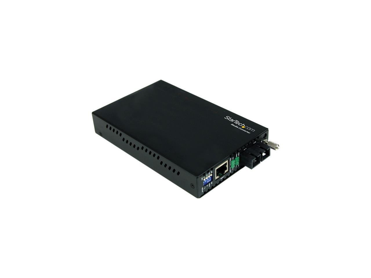 StarTech ET90110SM302 10/100 Mbps Single Mode Fiber Media Converter with SC 30 k