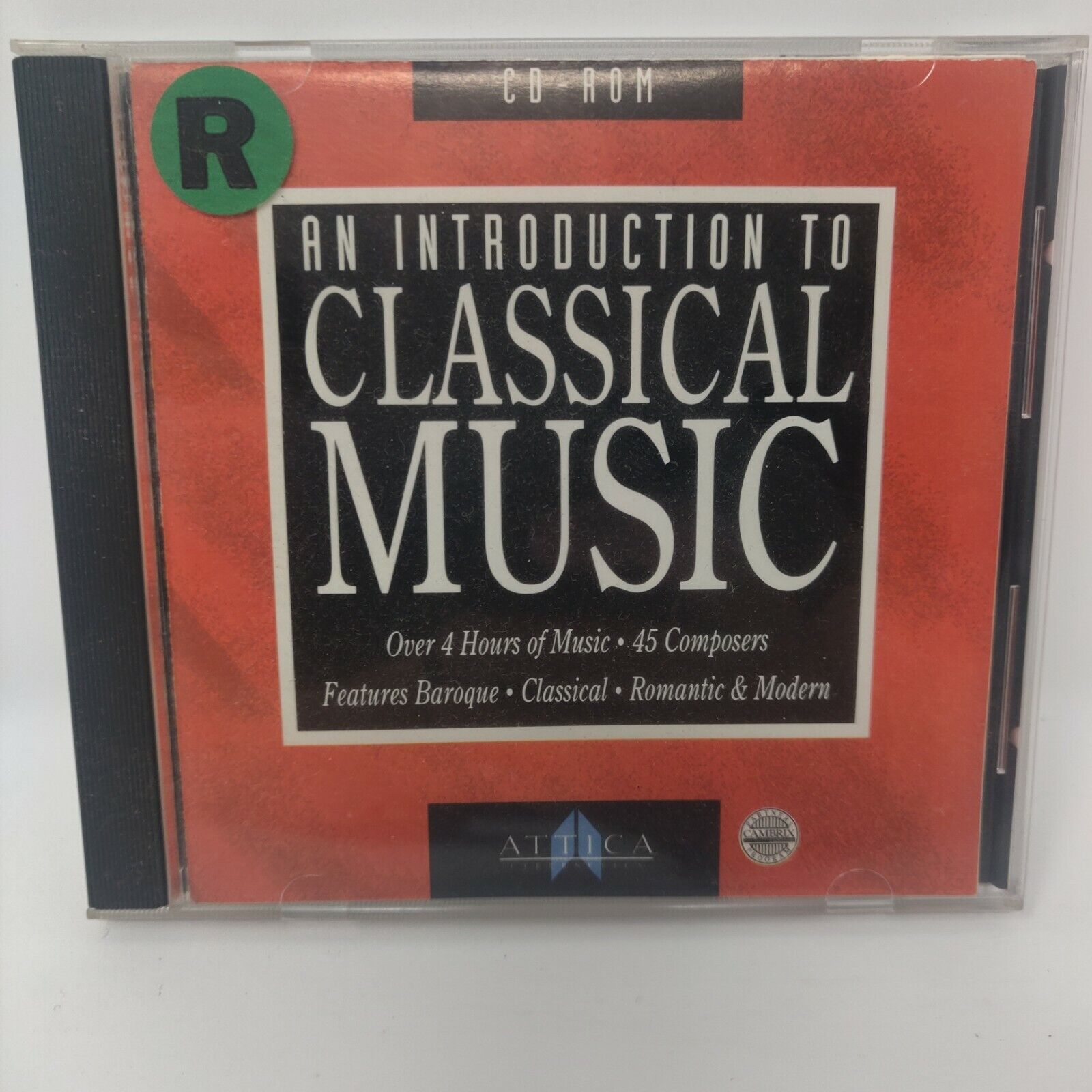 An Introduction to Classical Music CD-ROM Windows CD 4 hours 45 Composers