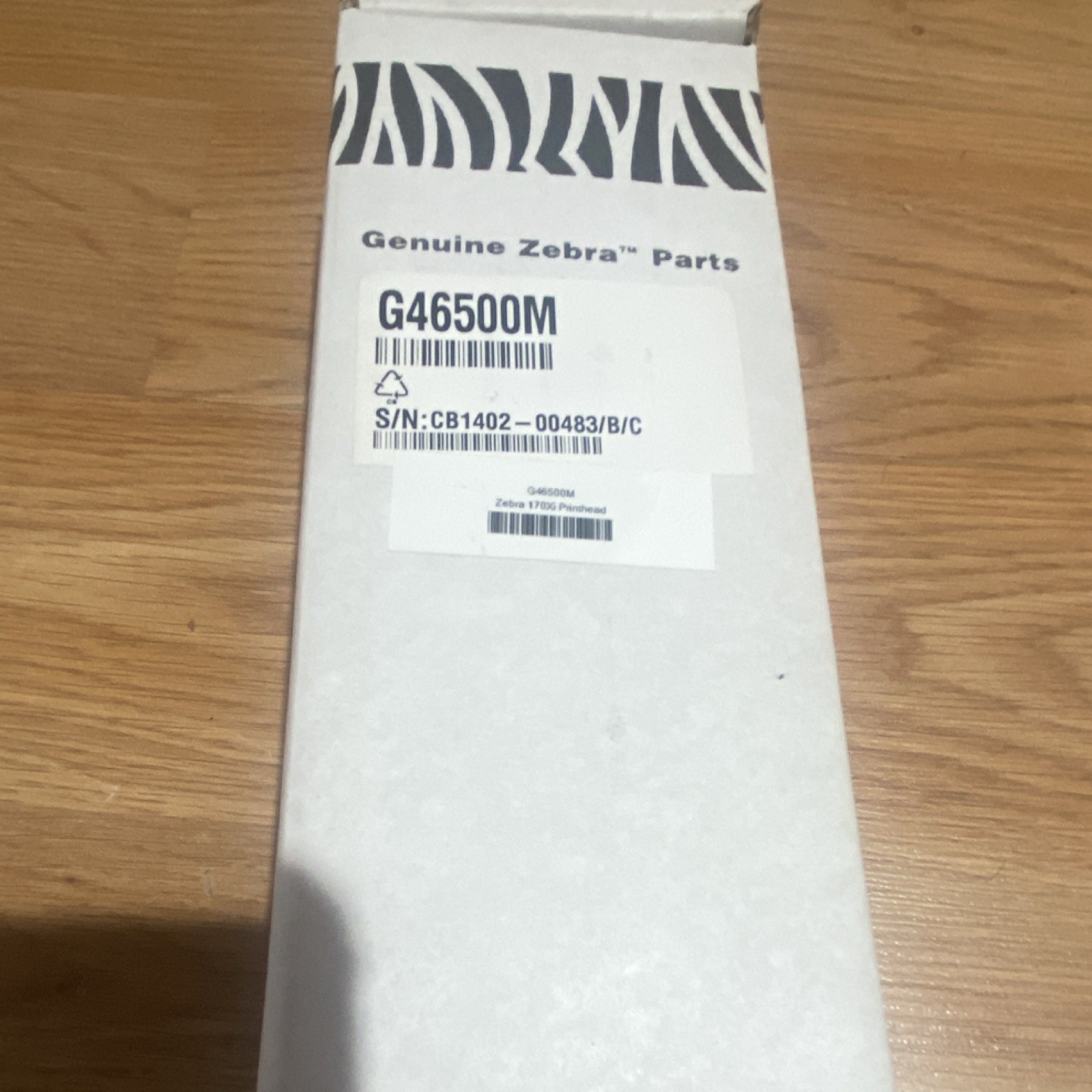 Zebra G46500M Printhead for Zebra 170Xi3 Series Printer, White
