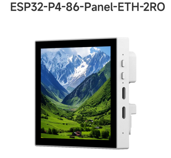 ESP32-P4 Smart 86 Box Development Board, Based On ESP32-P4 Controller