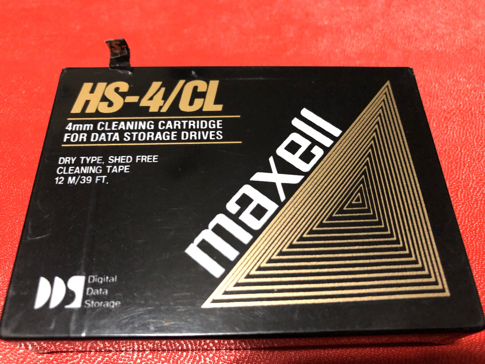 HS-4/CL Maxwells 4mm Cleaning Cartridge For DDS & DDS2  12 M Data Storage Drives
