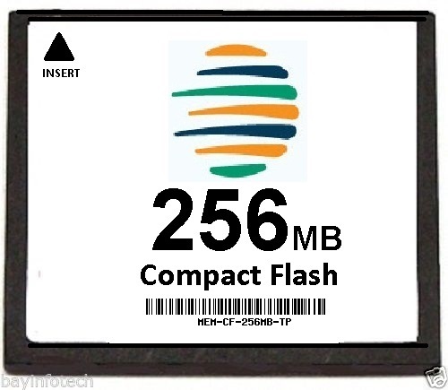 MEM-CF-256MB 256MB Flash Memory For Cisco 1900 2900 3900 Series Routers 