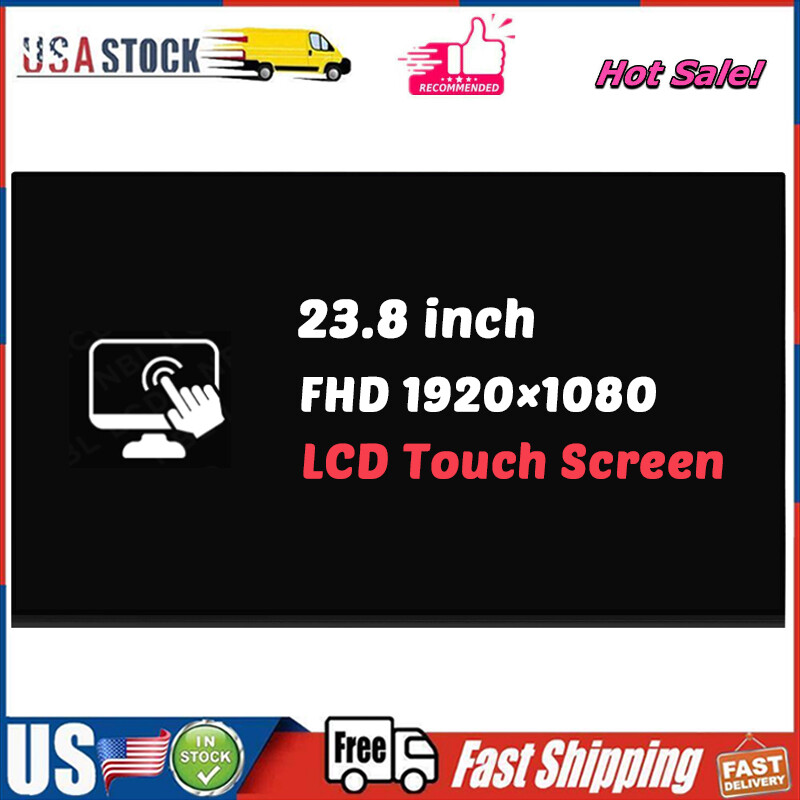 23.8" FHD LCD Screen Replacement for HP Pavilion AIO 24-F 24-F0022CY 24-F1047C