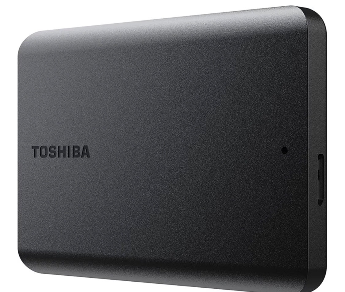 Canvio Basics 1TB Portable External Hard Drive USB 3.0, Black - HDTB510XK3AA