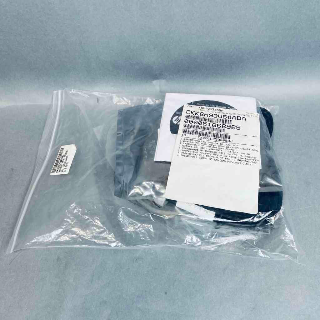 HP Laptop Accessory Kit with Driver Recovery DVD