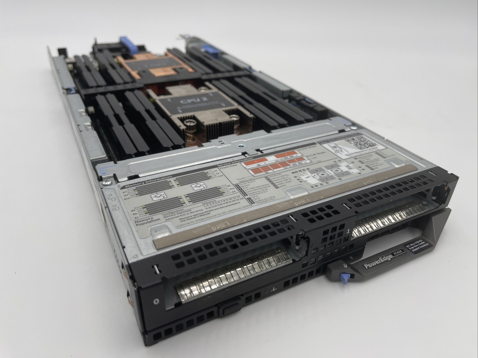 Dell PowerEdge FC630 Server Node 2xSFF CTO With x2 Heatsinks