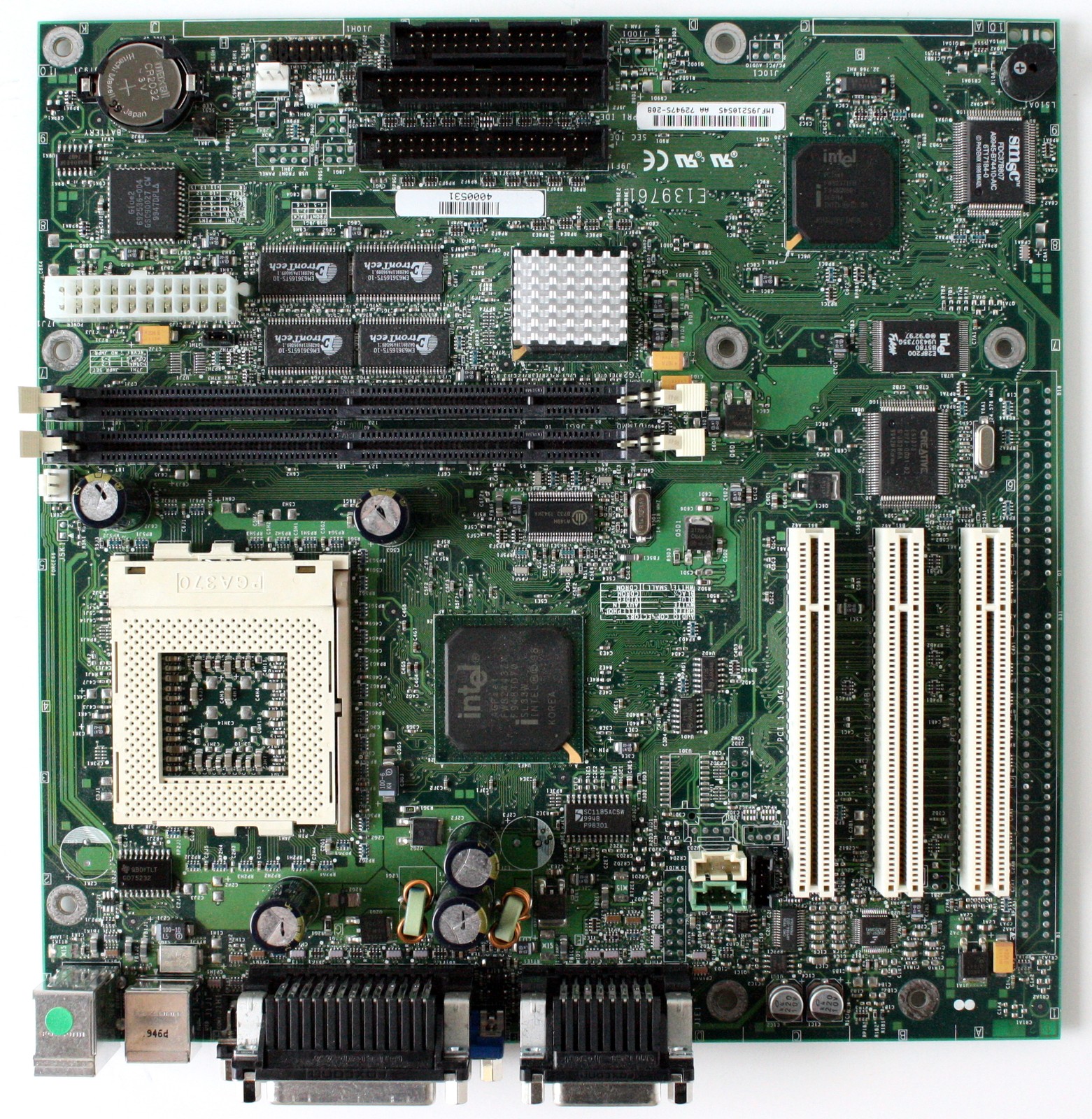 Motherboard, gateway 2000, 4000531 intel aa 729475-208, fj440zx (fiji), a/v,s/p