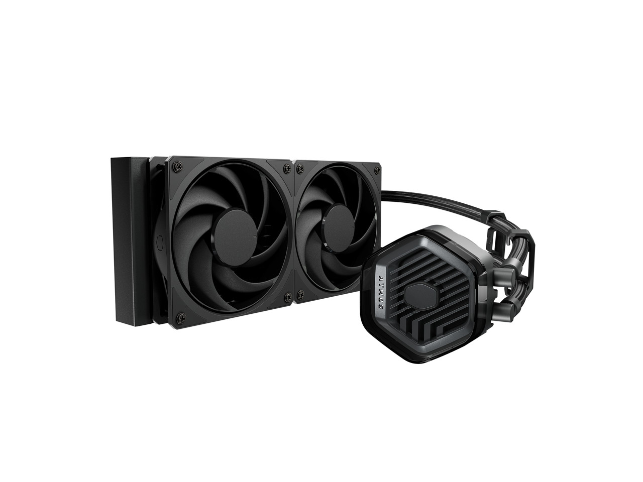 Cooler Master MLXD24MA24PKR1 MasterLiquid 240 Atmos Stealth AIO CPU Liquid