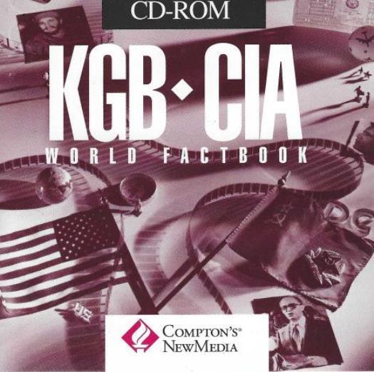 KGB CIA World Factbook PC CD learn secret agents spy agency maps government ref