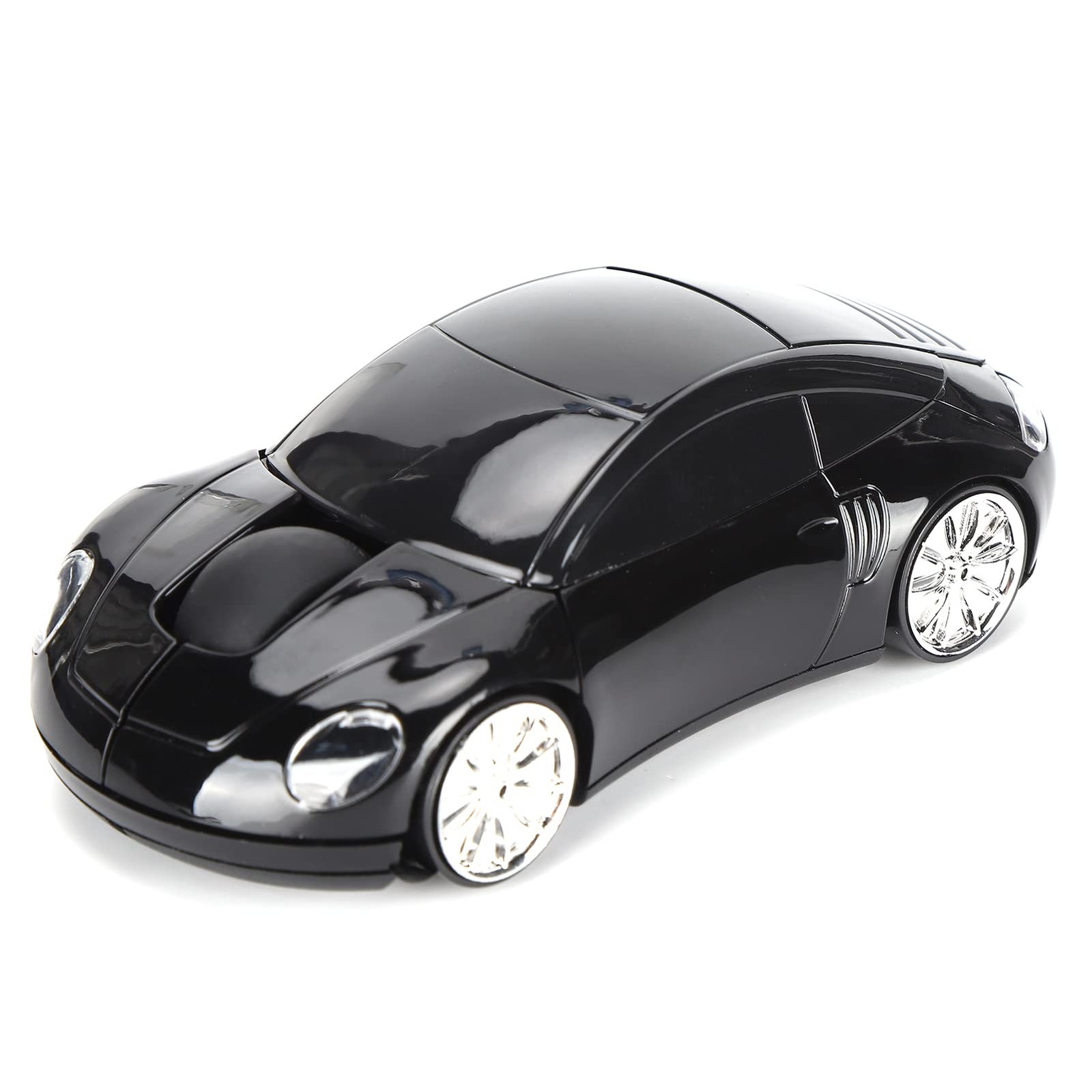 ASHATA 2.4G Wireless Car Mouse Black