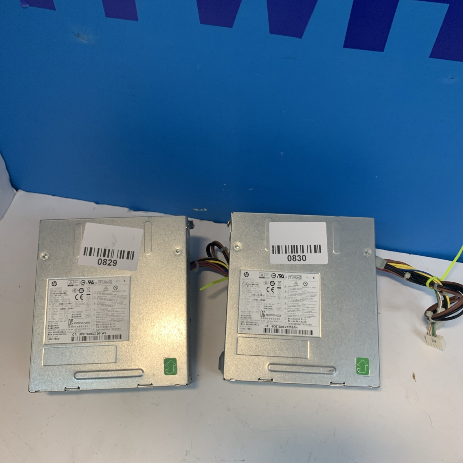 2x HP 659193-001 Elite 8200 / RP5800 240W  6-Pin  Power Supply D10-240P1A PC9055