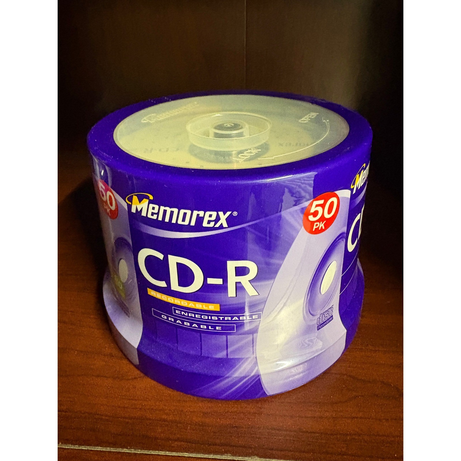 Memorex CD-R 50 Pack Spindle 700MB 80Min 52X Recordable Discs 3202 4563