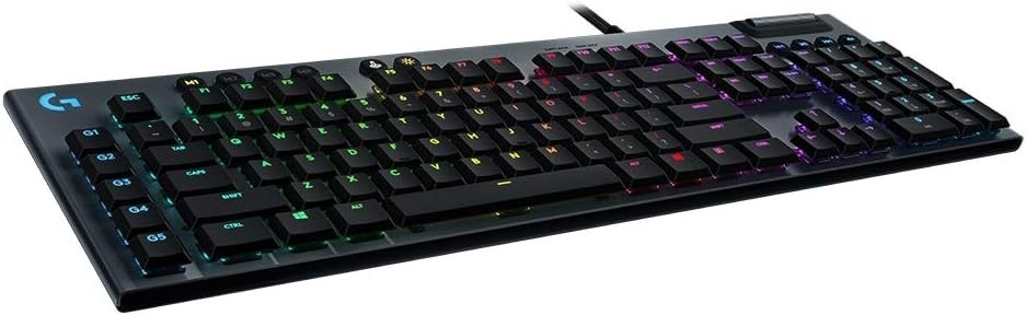 Logitech G815 LIGHTSYNC RGB Mechanical Gaming USB Keyboard Linear PC / Mac Black