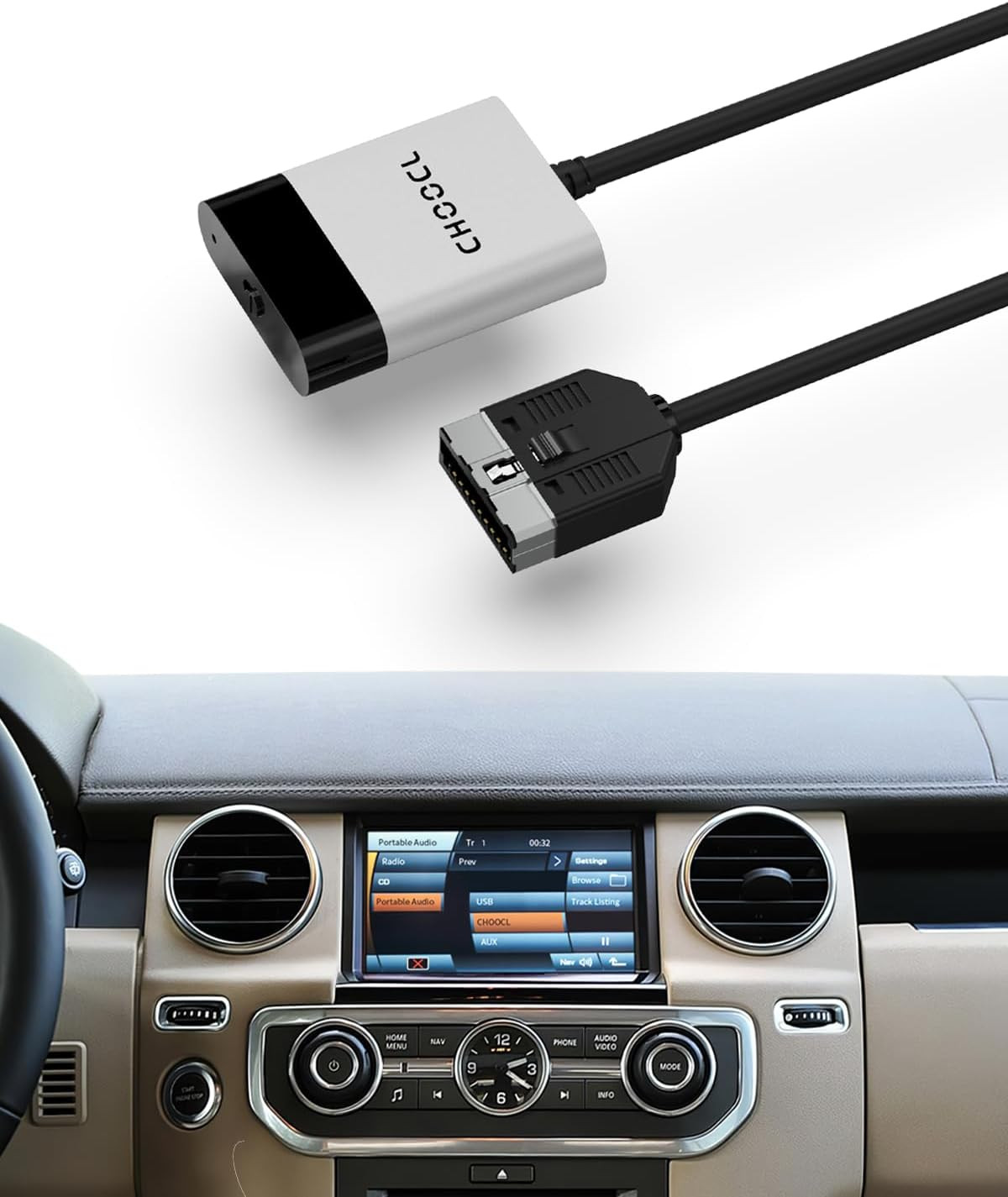 Bluetooth 5.0 Music Adapter for Land Rover, Range Rover & Jaguar | Wireless Musi