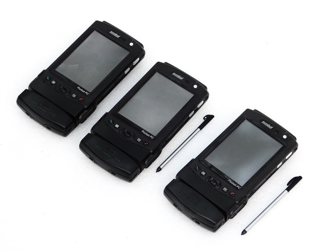 SYMBOL POCKET PC MODEL MC5040 BARCODE SCANNER WITH CRD5000-4000U CHARGER STATION