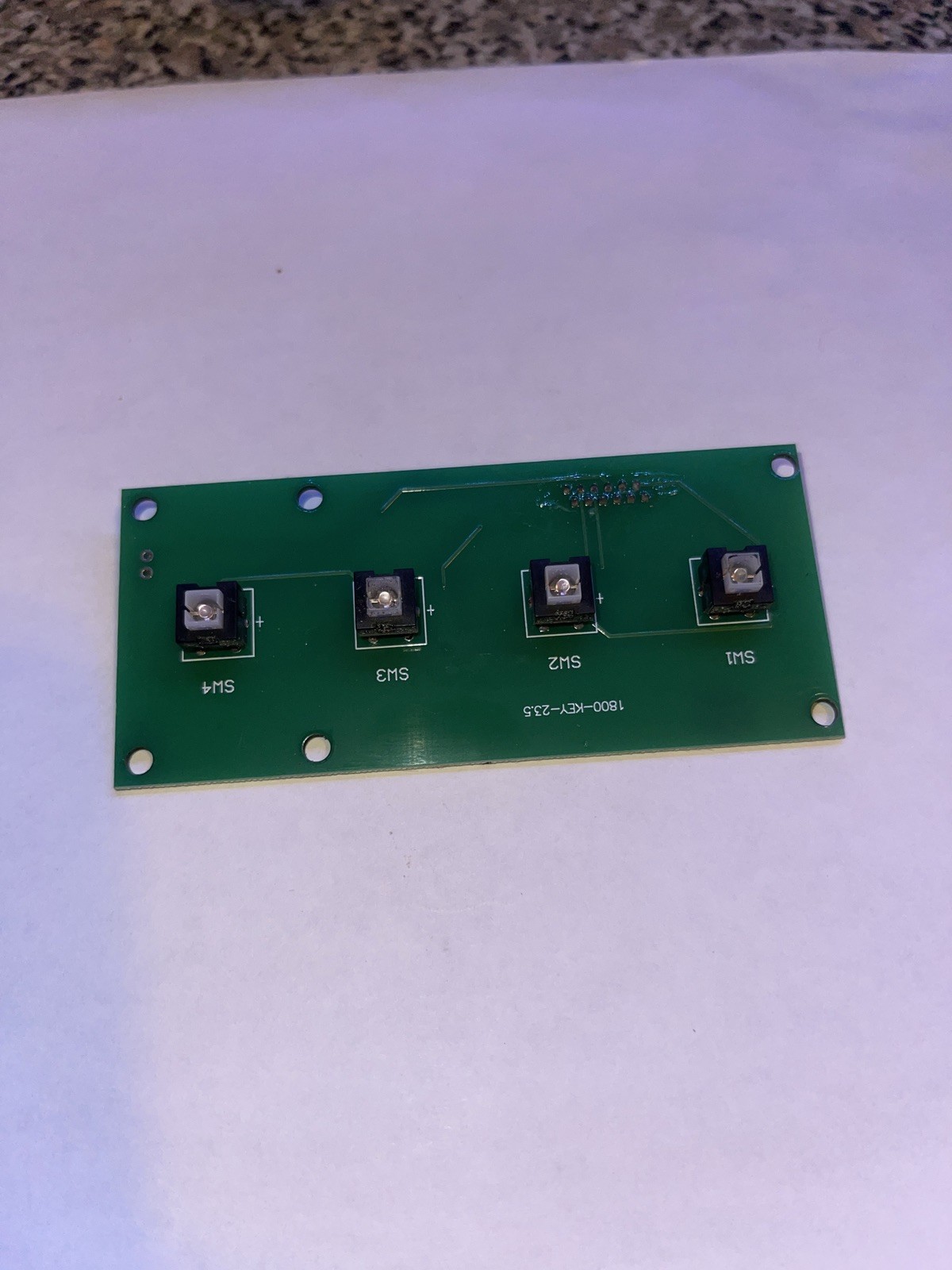 Original Used Front Control Panel Button Board for F13 L1800 DTF Printer