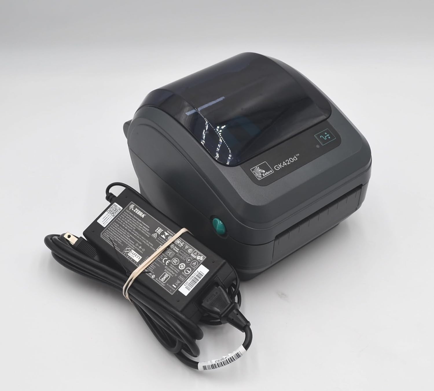 Zebra GK420d Thermal Label Printer USB Ethernet GK42-202210-000 Tested Works