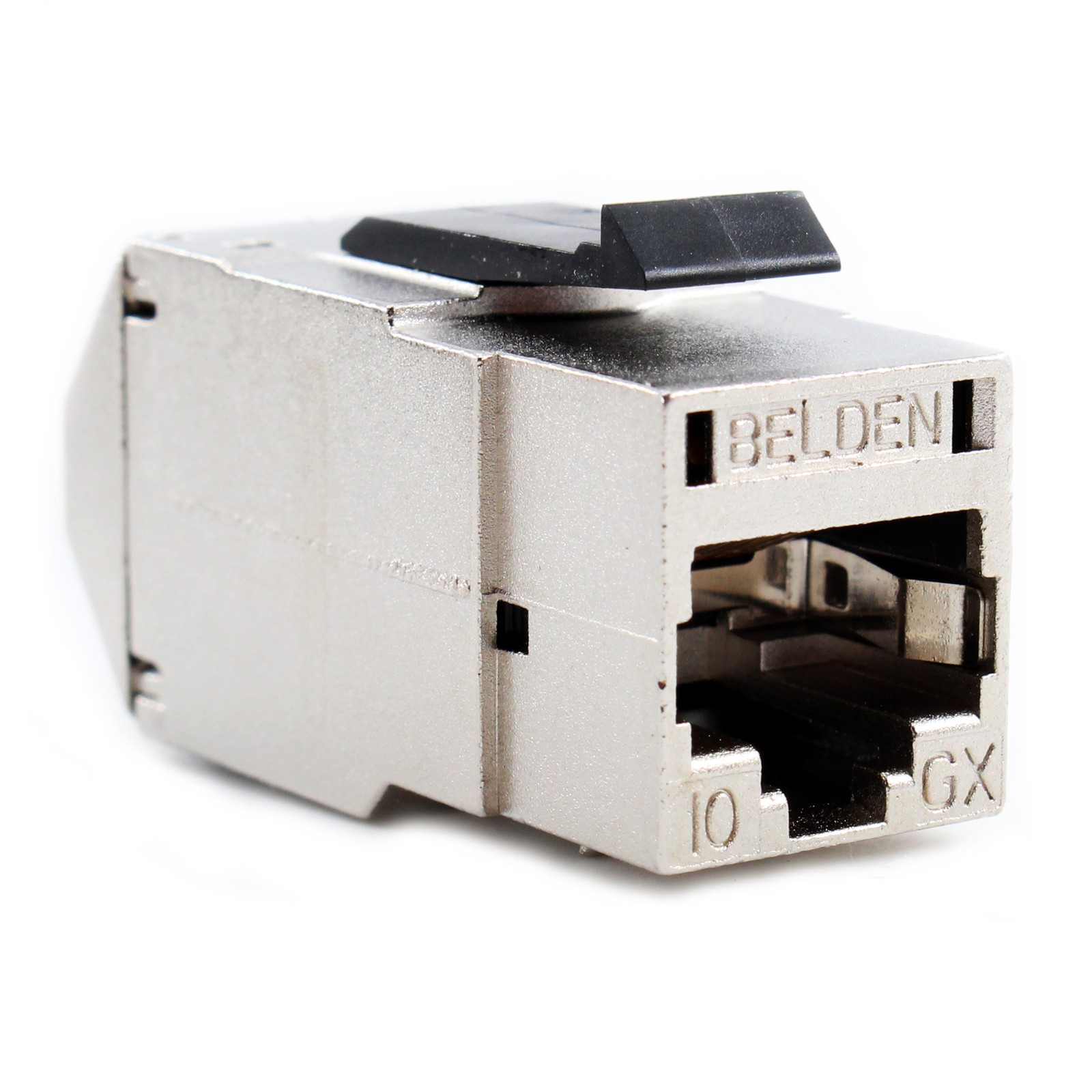 BELDEN RVAMJKSME-S1 SHIELDED CAT6A REVCONNECT MODULAR JACK, RJ45, 10GXS 10G, STP