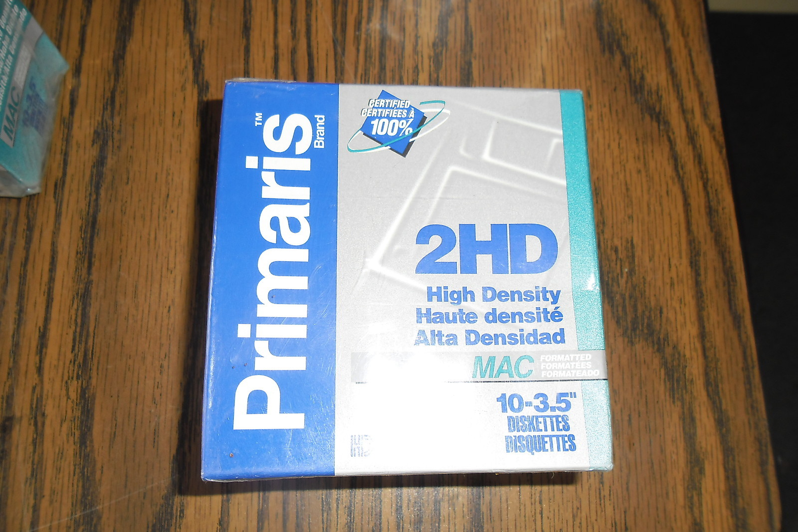Primaris 2HD High Density Formatted for MAC 10 3.5" Floppy Diskettes New 10 Disk