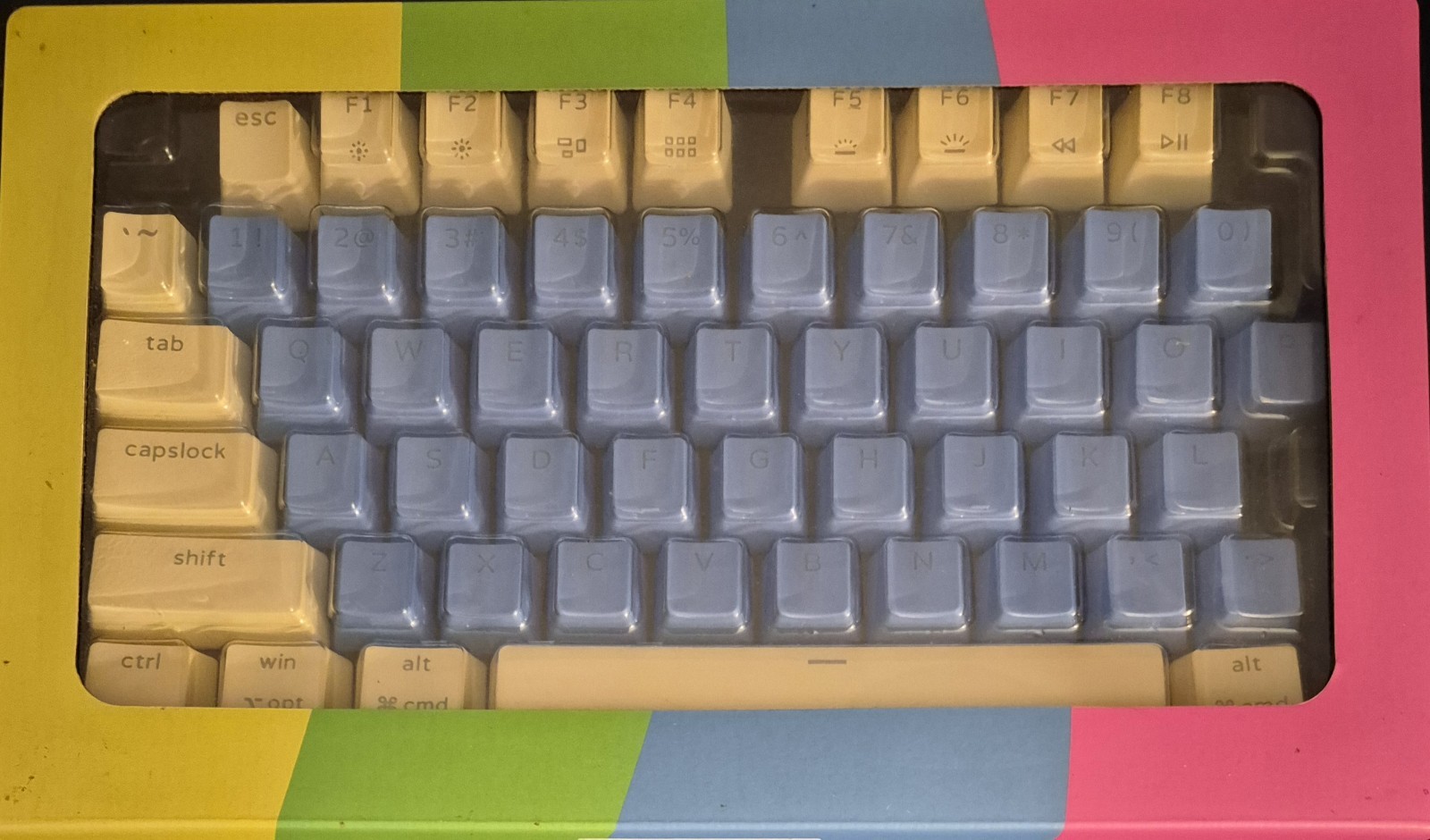 PWNAGE Mechanical Full Keycap Set  MODEL: UC-MK-FKS -Blu VARIANT Blu-9  104 Keys