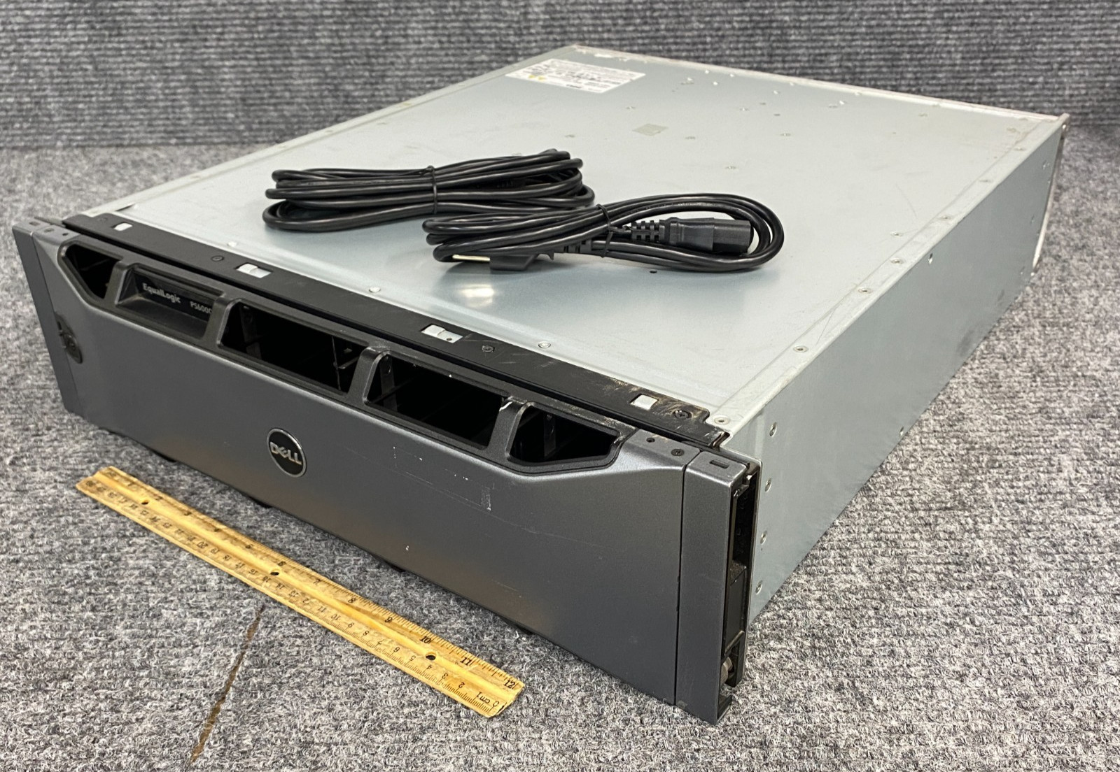 Dell EqualLogic PS6000 Storage System w/2x Control Modules, 2x PSU & Cords