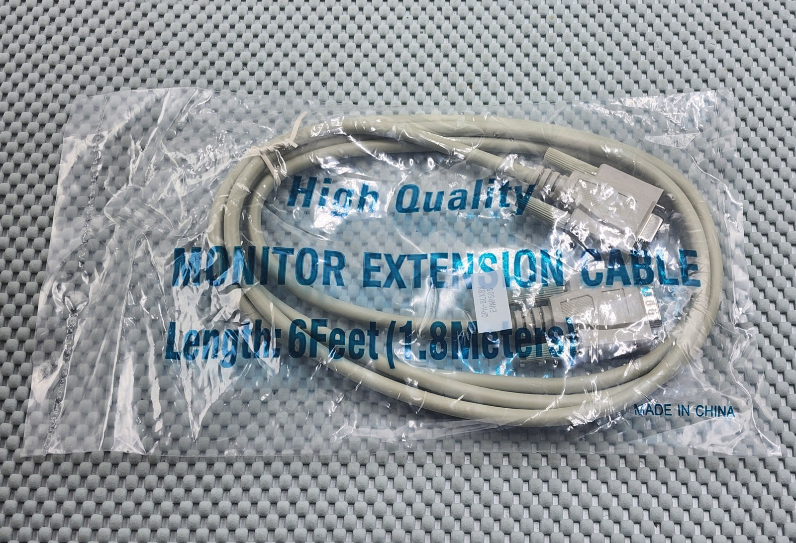 EVNPS05 Black Box VGA Video Extension Cable HD15 Male/Female 6 ft NEW