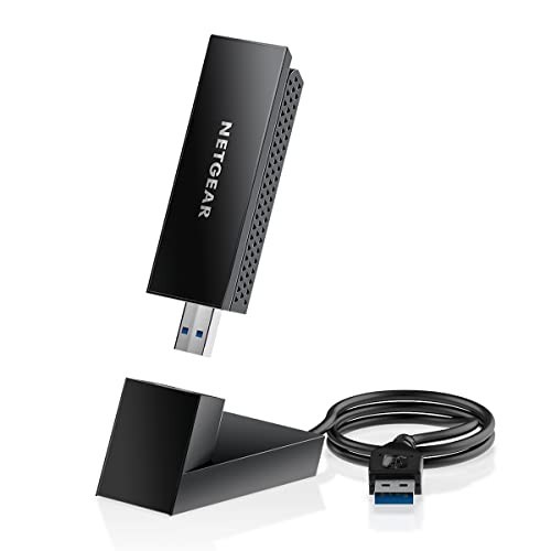 NETGEAR Nighthawk A8000 WiFi 6E USB 3.0 Adapter 3Gbps 6GHz Windows PC