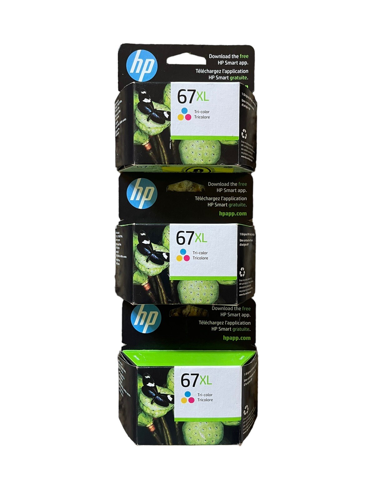 HP 67XL High Yield Tri-Color Original Ink Cartridge EXP 2024 (1 ONLY)