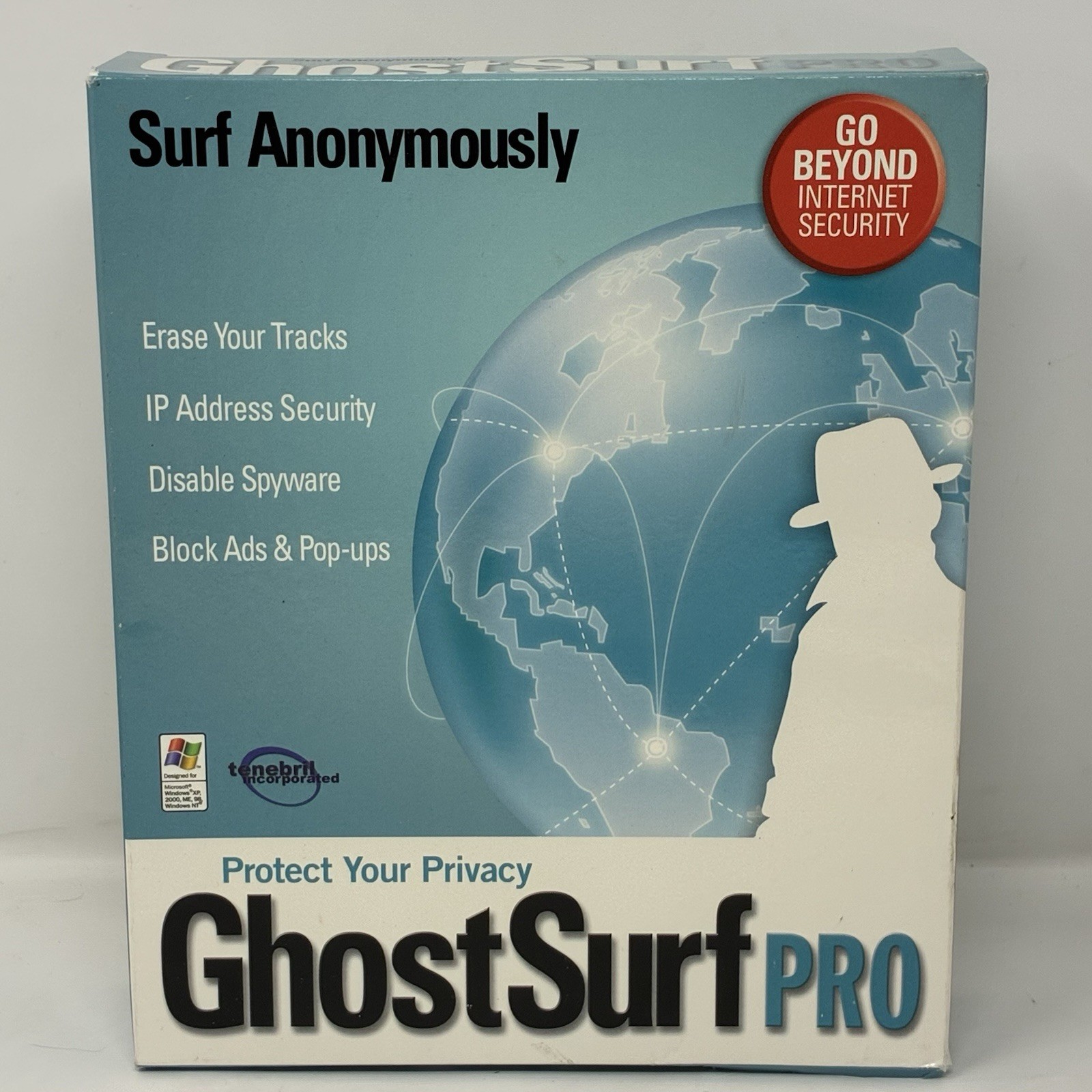 Ghost Surf Pro PC 95/98/ME/NT/2000/XP Big Box Retail Tenebril Elibrium Software