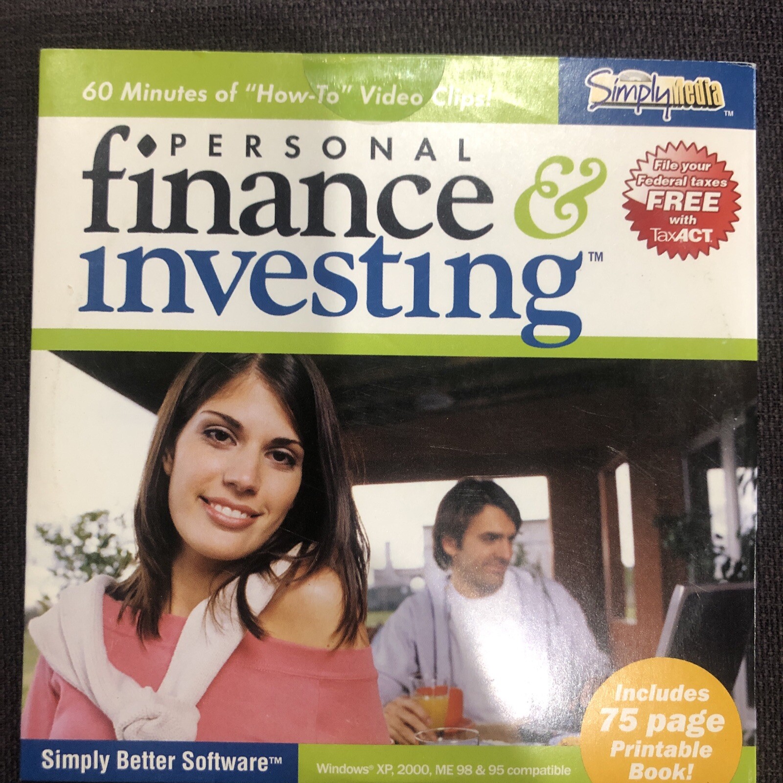 Personal Finance and Investing PC CD.  SEALED