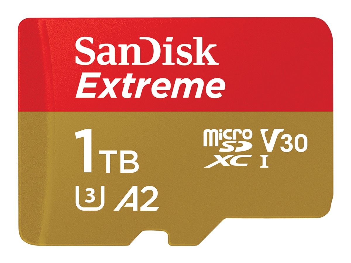 SanDisk Extreme microSDXC+SD Adapt Secure Digital (SD) 1024 SDSQXAV-1T00-GN6MA