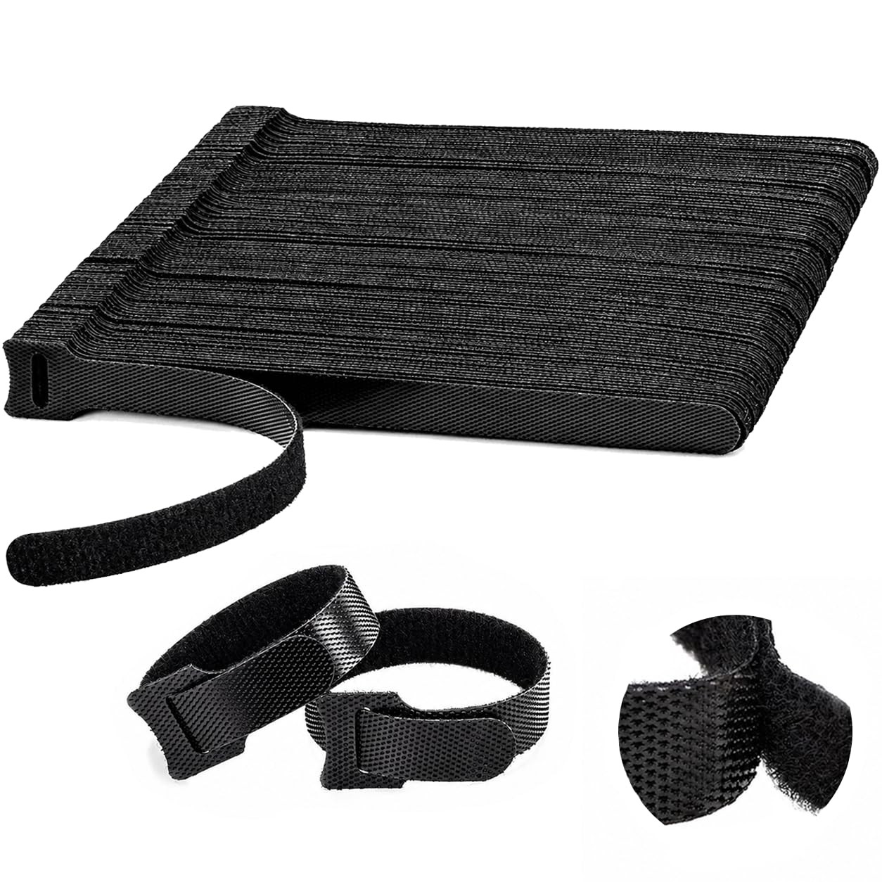 Correas de - Bridas reutilizables para la gestión de cables ajustables