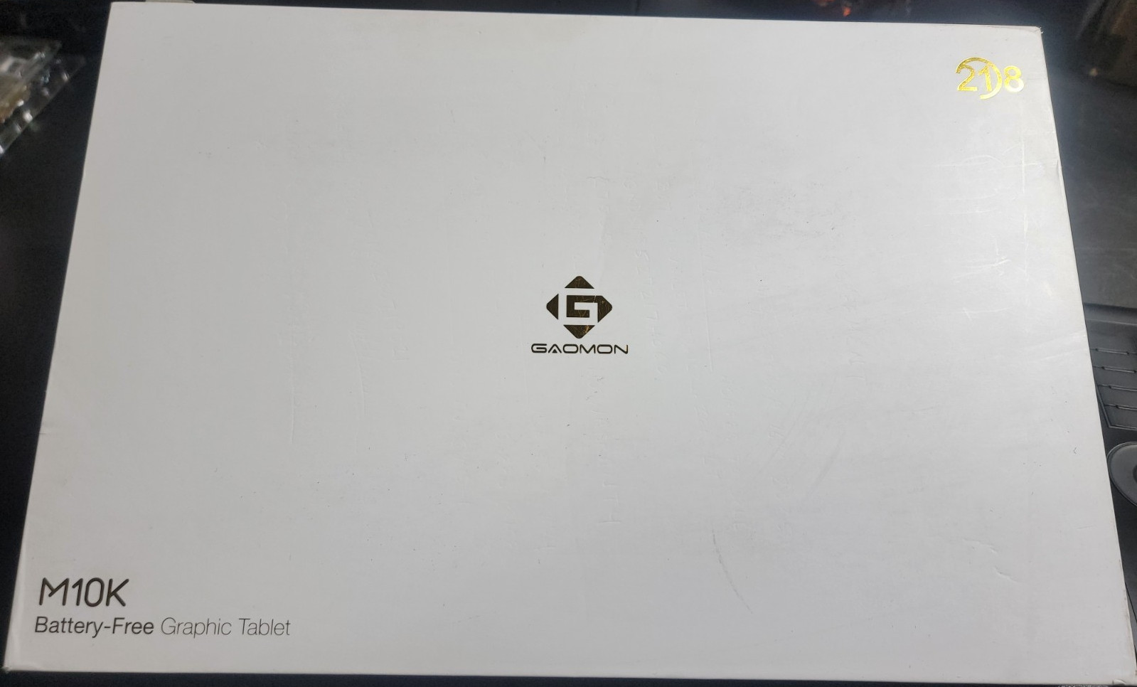 PC Drawing Tablet, GAOMON M10K-2018 Battery-Free Graphics Tablet with Pen 