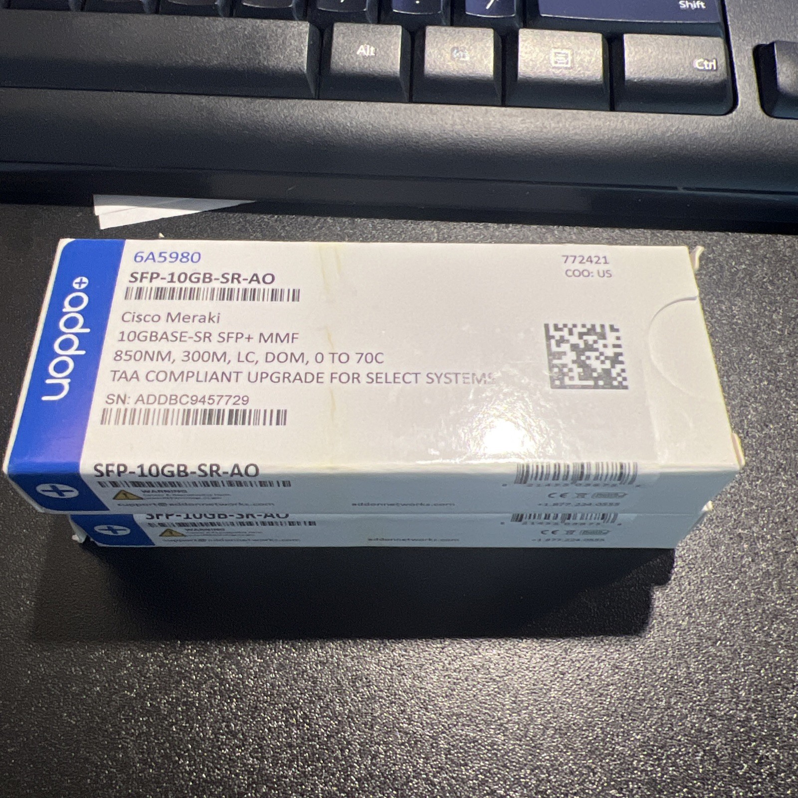 Addon SFP-10G-SR-AO Cisco