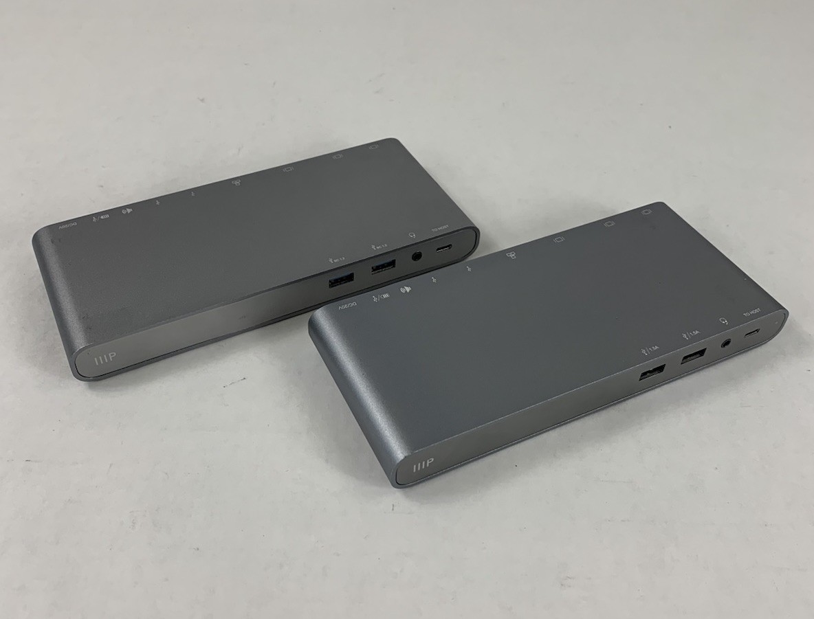 Monoprice 29434 USB-C Dual-Monitor Docking Station (Lot of 2)