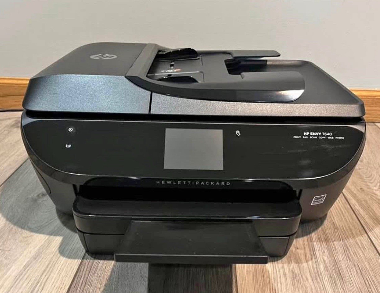 HP Envy 7640 All-in-One Wireless Printer - Excellent Condition Fully Tested