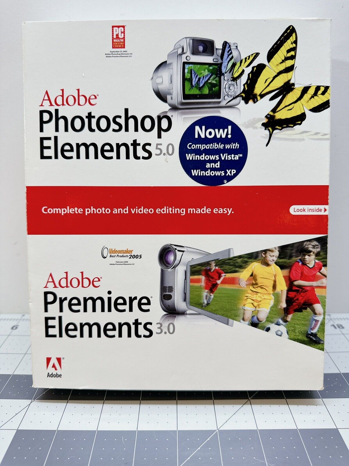 Adobe Photoshop Elements 5.0 & Premiere Elements 3.0 | New & Sealed