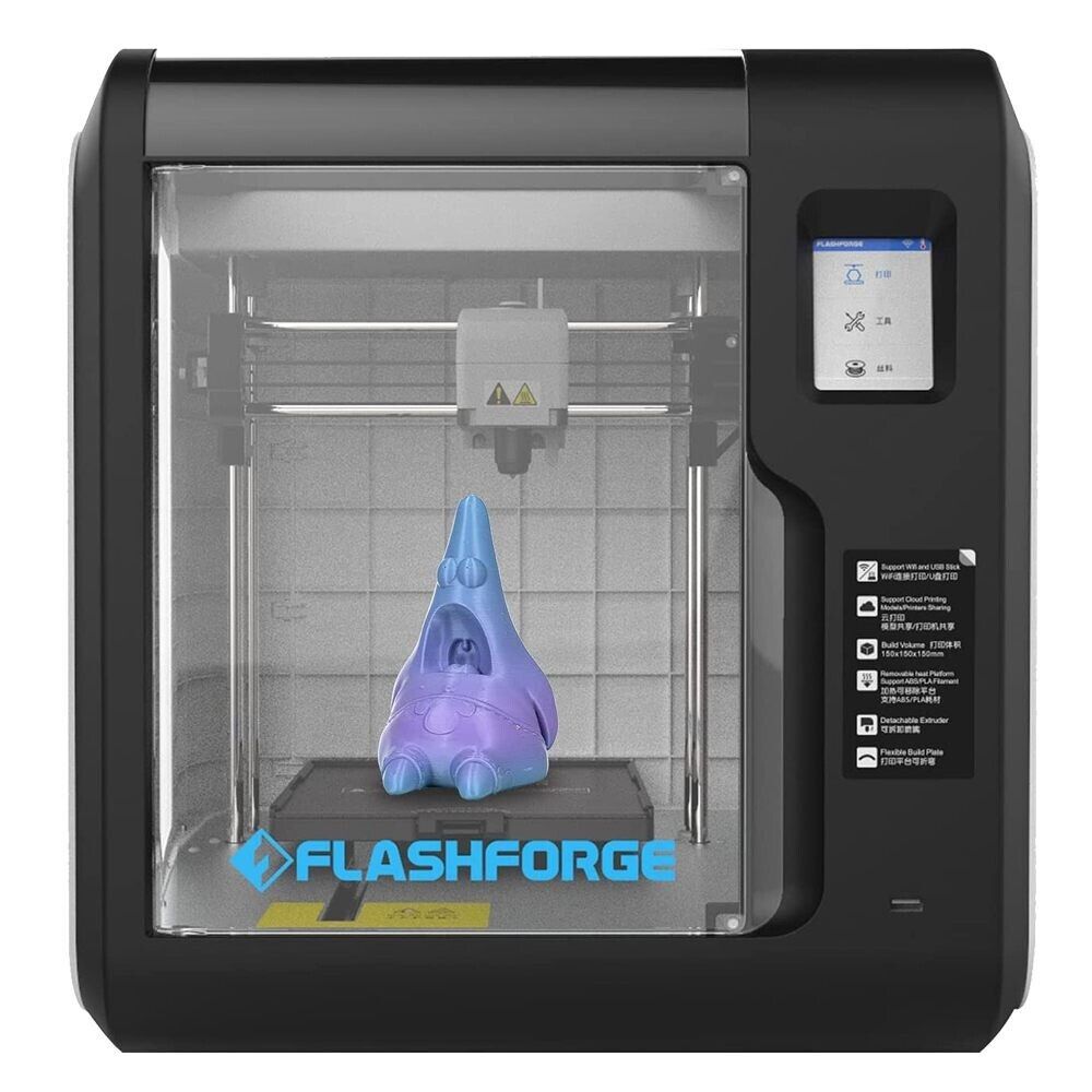 【Refurbished】Flashforge Adventurer 3 Lite 3D Printer Fully Enclosed Printing US